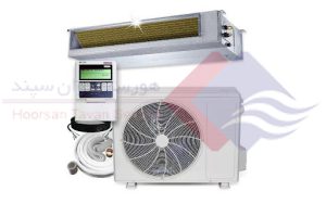 قطعات و کندانسور داکت اسپلیت