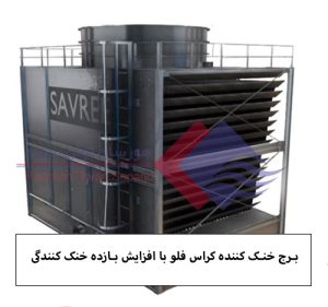 برج-خنک-کننده-مدار-باز-کراس-فلو