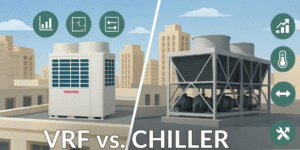 مقایسه سیستم VRF با چیلر