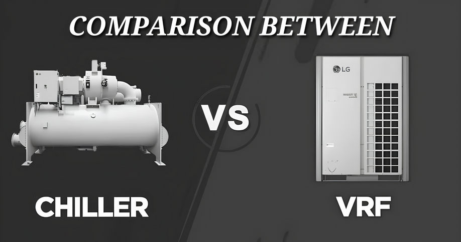 مقایسه VRF و چیلر در یک نگاه