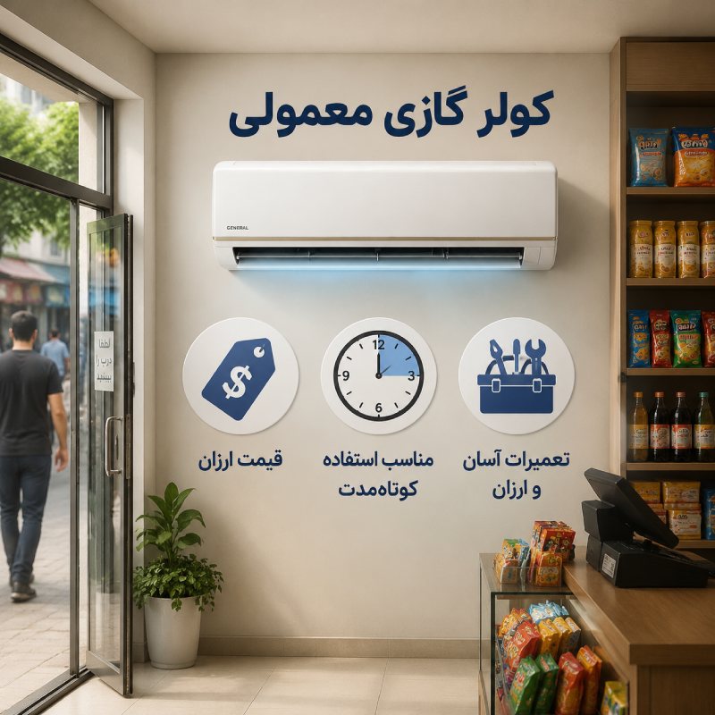 کولر معمولی برای چه کسانی بهتر است